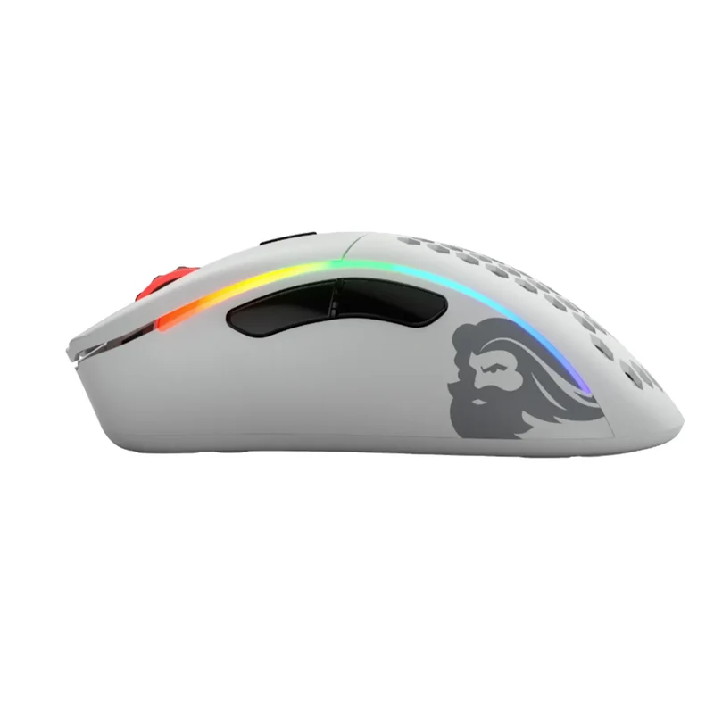 Glorious Model D Minus Wireless White Matte