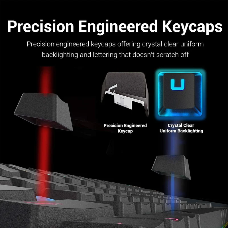 Redragon K552 TKL RGB (Outemu Red Switches) Azerty