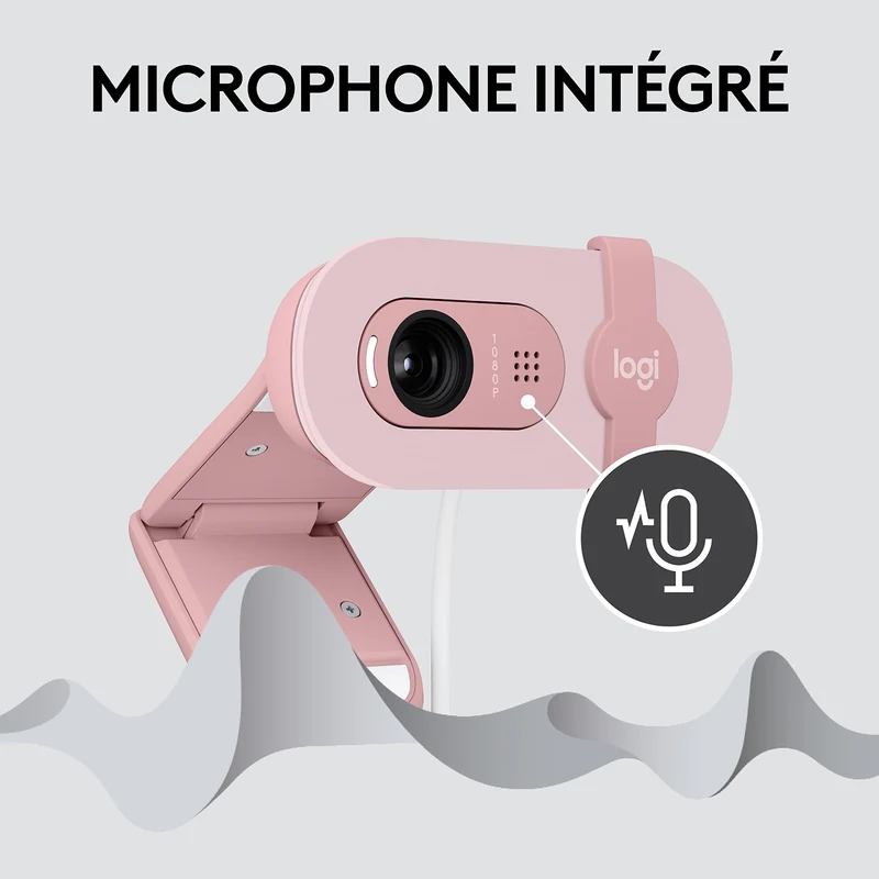Logitech BRIO 100 (Rose)