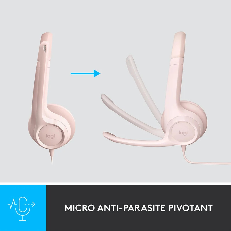 Logitech USB Headset H390 (Rose)