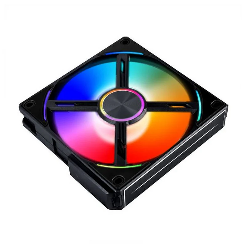 Lian Li Uni Fan AL120 RGB Triple Pack (Black) + Controller