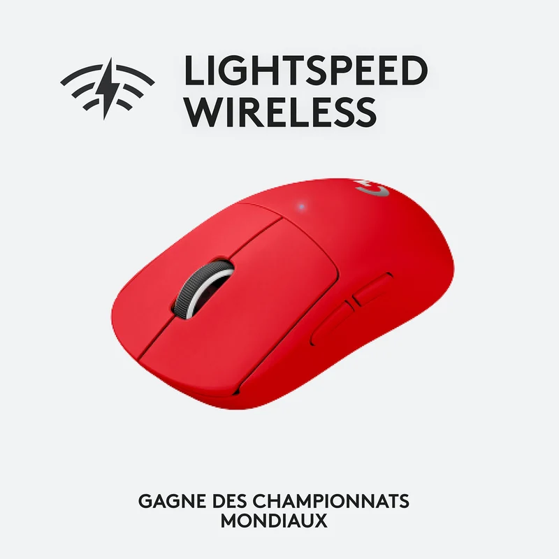 Logitech G Wireless Gaming Pro X Superlight (Red)