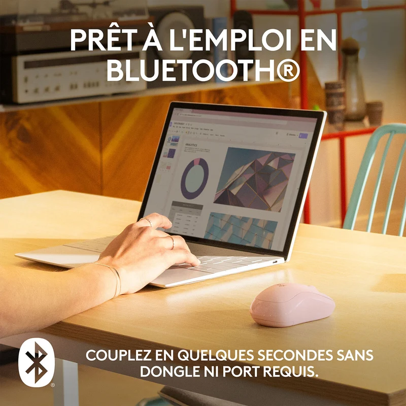 Logitech M240 Silent (Rose)