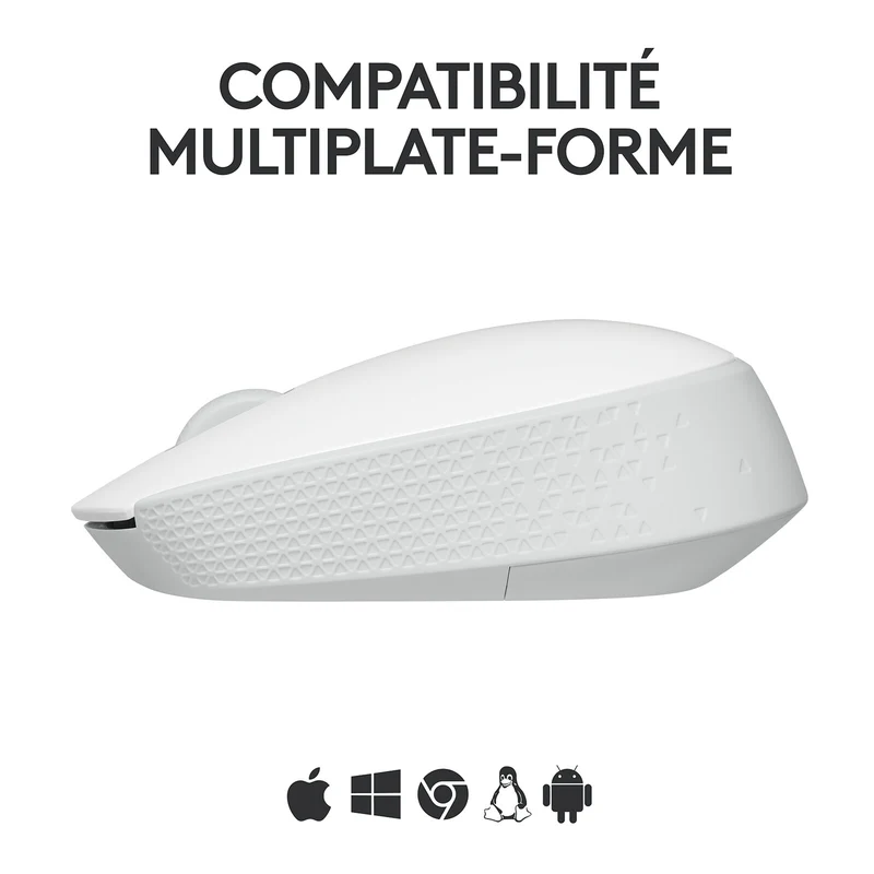 Logitech M171 Wireless Mouse (White)