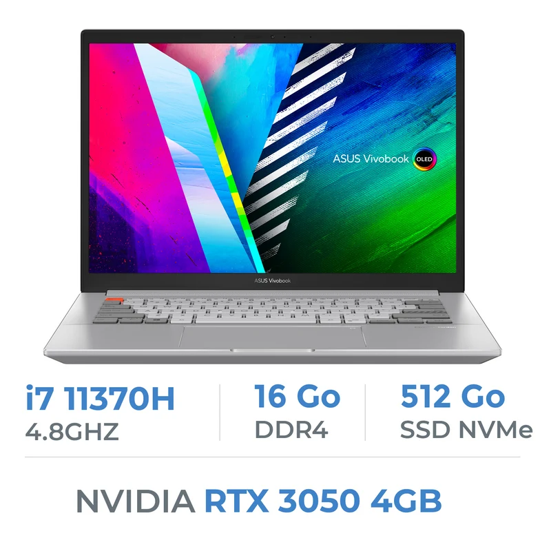 ASUS Vivobook Pro 14X OLED i7 11370H/16GB/512GB SSD/RTX 3050