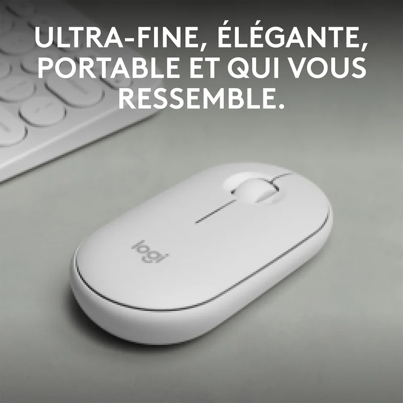 Logitech Pebble 2 M350s (blanc)
