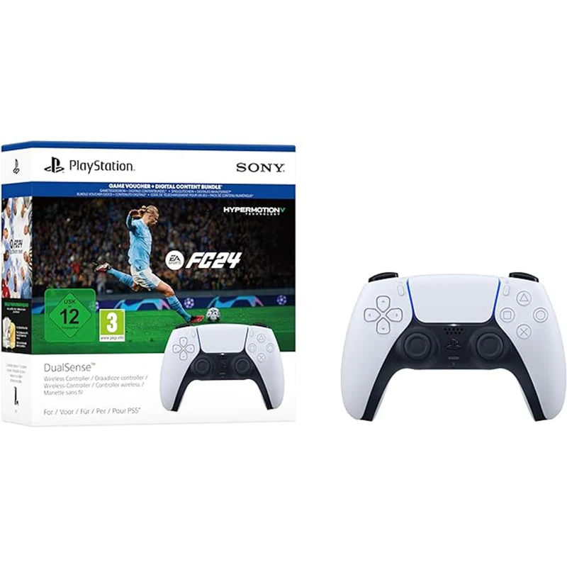 Pack Manette DualSense PS5 + Jeu FC24 PS5