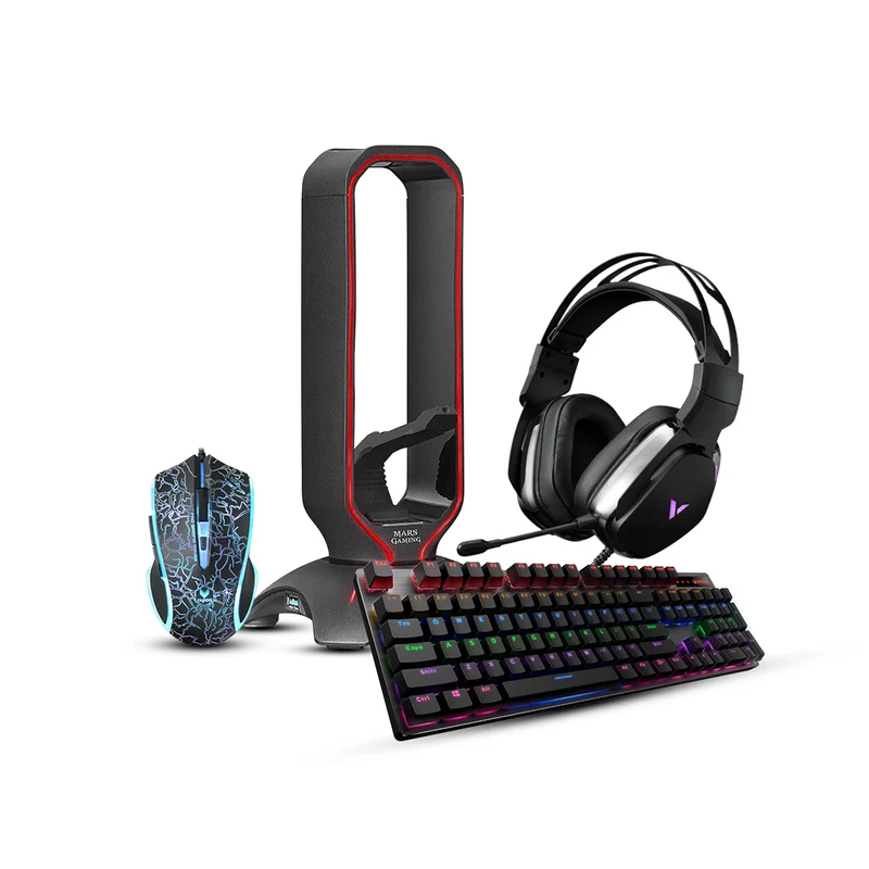 Pack Rapoo VH710 + V500 PRO + V20S + MHHPRO 3in1 Rgb