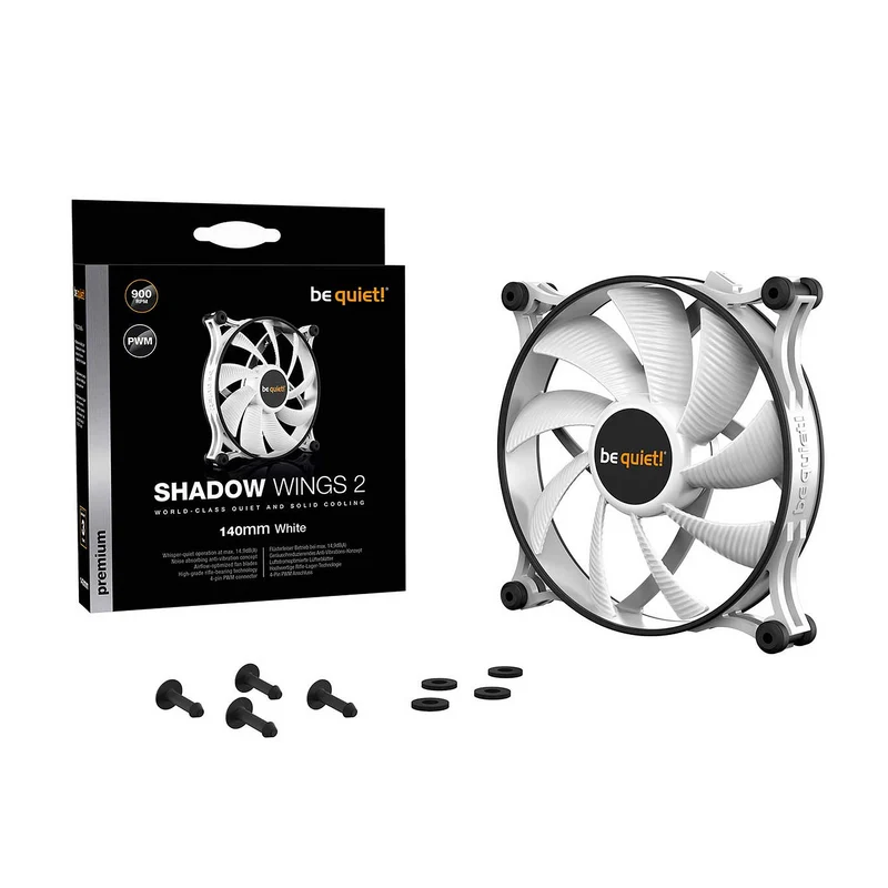 be quiet! Shadow Wings 2 White 120mm
