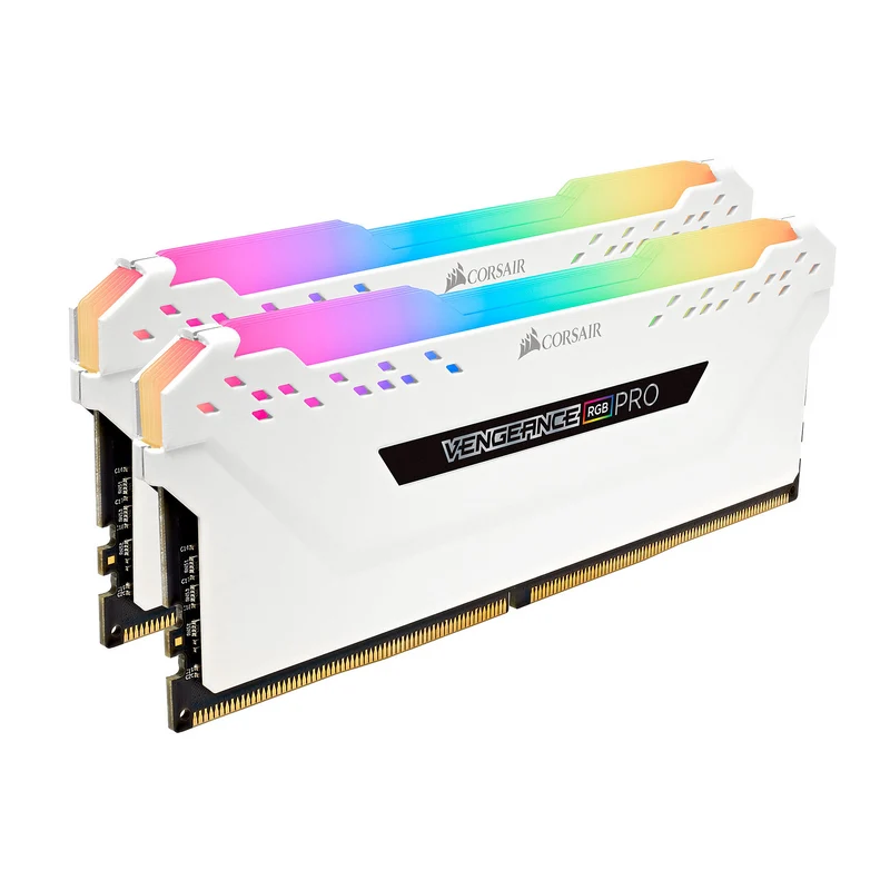 Corsair Vengeance RGB PRO SL Series 32 Go (2 x 16 Go) DDR4 3600 MHz CL18 - Blanc