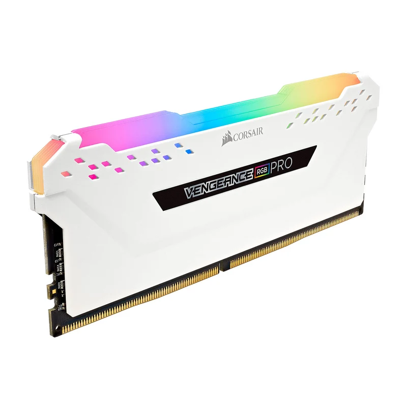 Corsair Vengeance RGB PRO SL Series 32 Go (2 x 16 Go) DDR4 3600 MHz CL18 - Blanc
