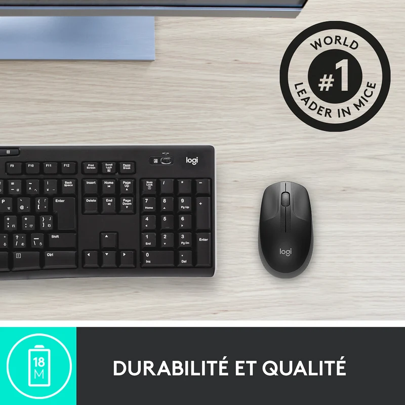 Logitech M190 (Gris)