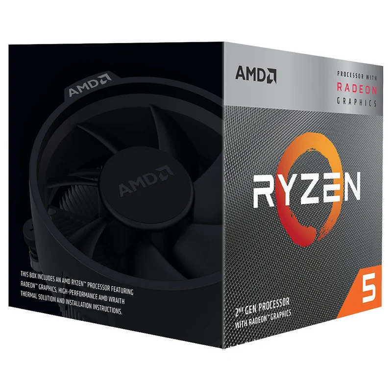 AMD Ryzen 5 3400G Wraith Spire Edition (3.7 GHz / 4.2 GHz) BOX
