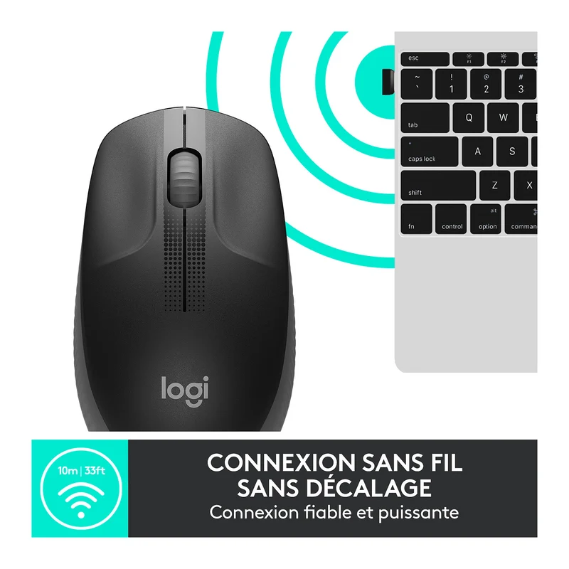 Logitech M190 (Charbon)