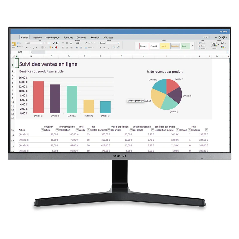 Samsung S24R35AFHU 24" 75Hz