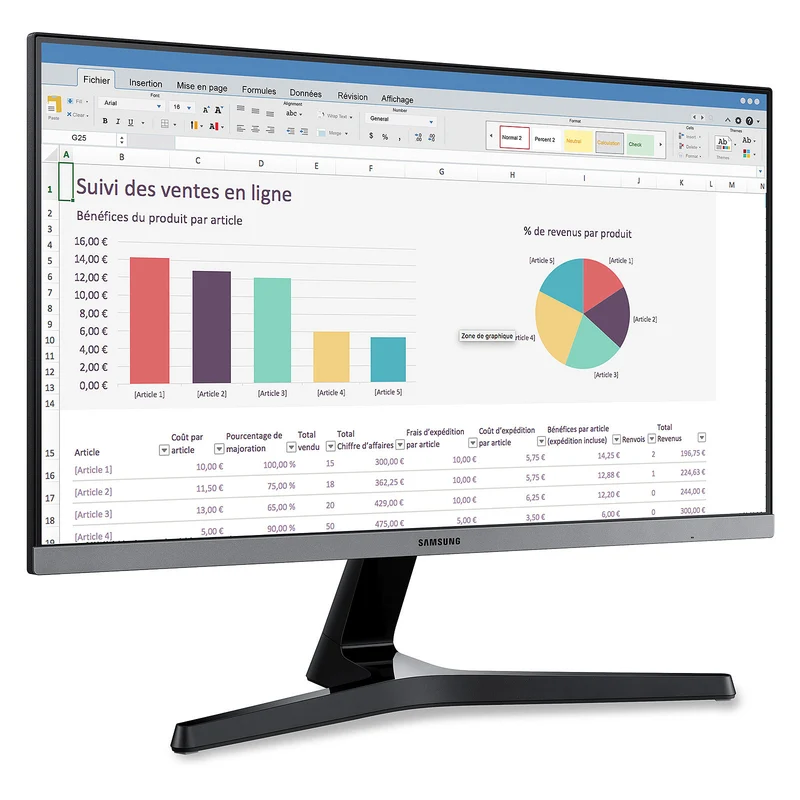 Samsung S24R35AFHU 24" 75Hz