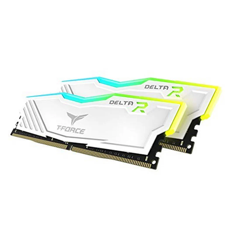 Team Group Delta RGB 16Go (2x8Go) DDR4 3200MHz CL16 Blanc