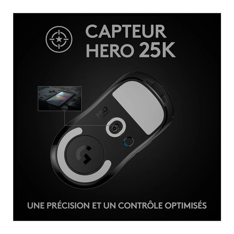 Logitech G Wireless Gaming Pro X Superlight (Noir)