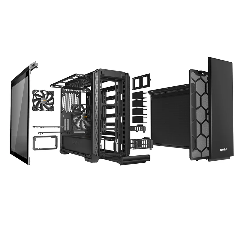 be quiet! Silent Base 601 Window (Noir)
