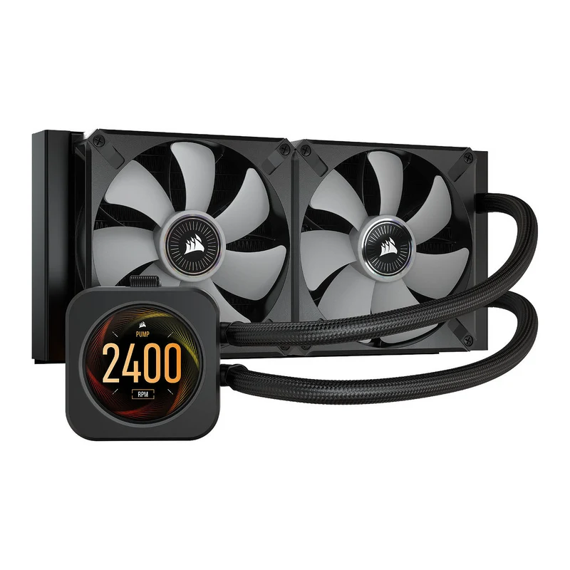 Corsair iCue H100i LCD Elite - 240 mm