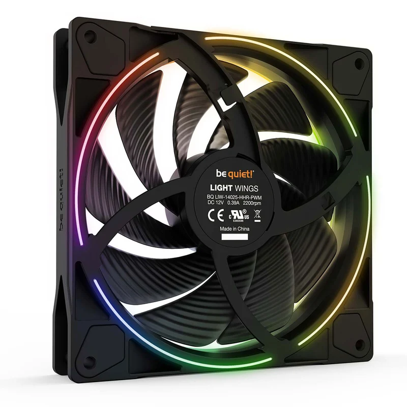 be quiet! Light Wings 140 mm PWM ARGB Triple Pack