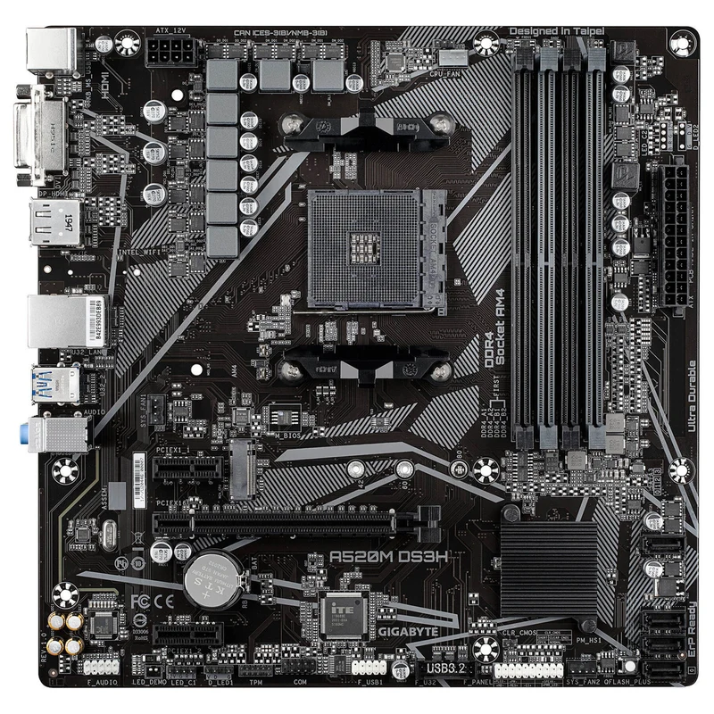 Gigabyte A520M DS3H