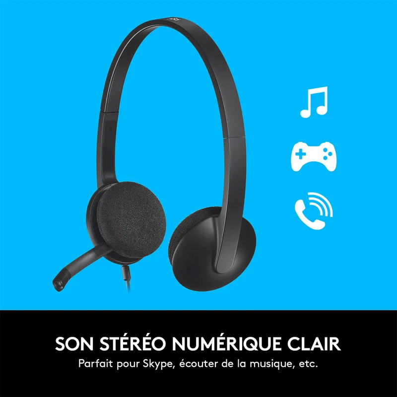 Logitech USB Headset H340