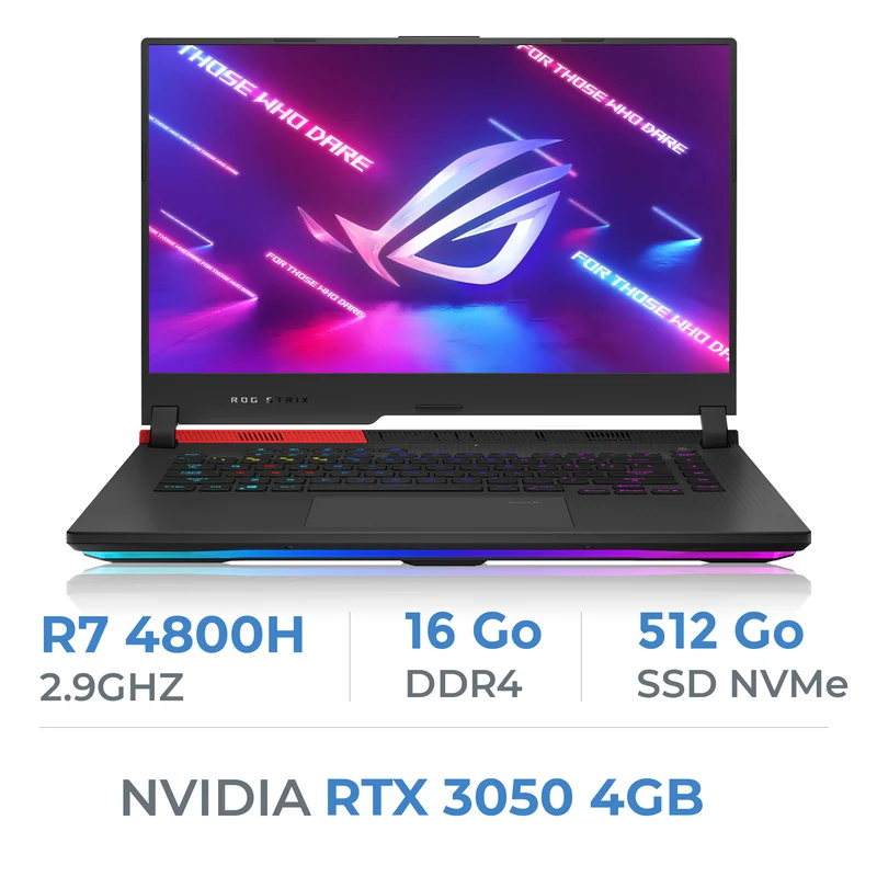 Asus ROG Strix G15 G513IC-HN004 AMD R7-4800H/16GB/512GB SSD/RTX3050