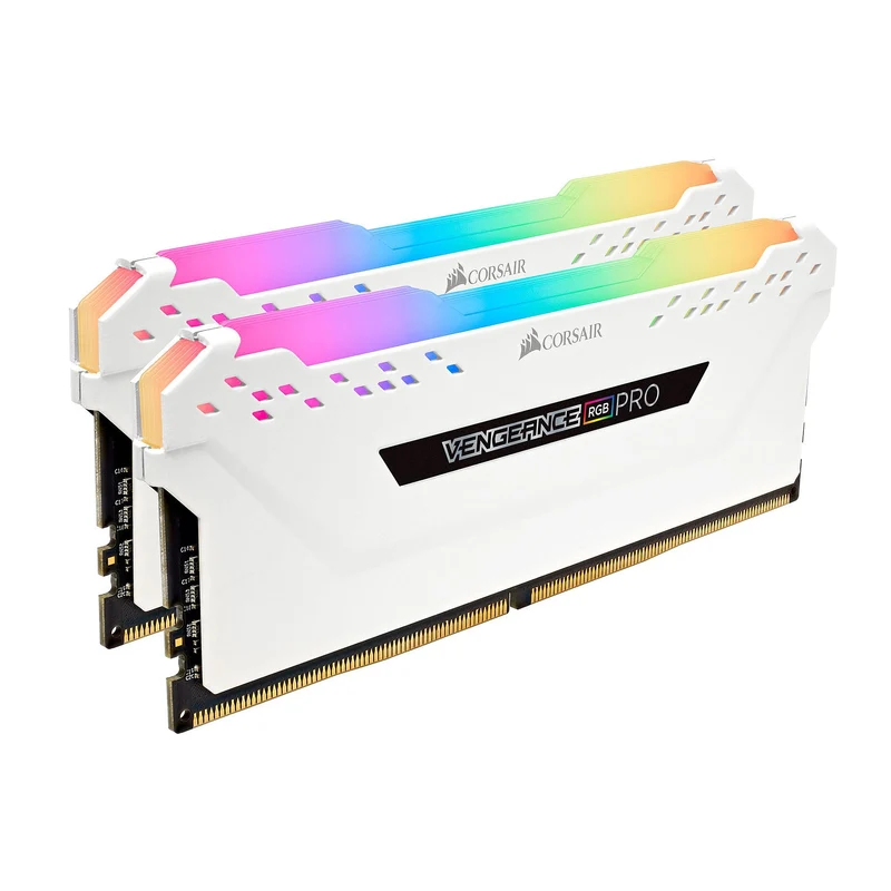 Corsair Vengeance RGB PRO Series Blanc 16Go (2x 8Go) DDR4 3200MHz CL16
