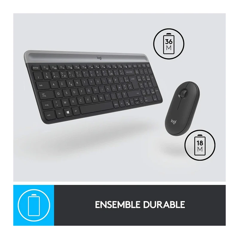 Logitech Desktop MK470 Sans-fil (AZERTY)