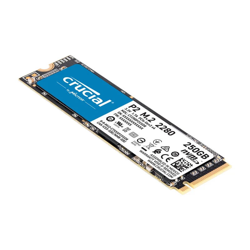 Crucial P2 M.2 PCIe NVMe 250GB