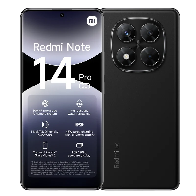 Xiaomi Redmi Note 14 Pro 5G 12GB 512GB
