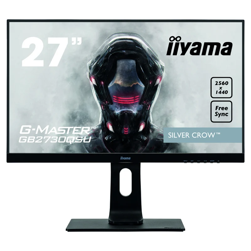 Moniteur 27" iiyama 2560 x 1440 DP HDMI DVI HP - GB2730QSU-B1
