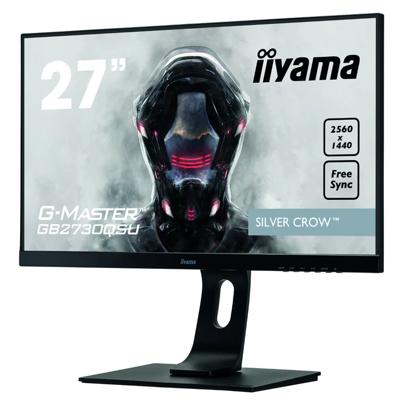 Moniteur 27" iiyama 2560 x 1440 DP HDMI DVI HP - GB2730QSU-B1