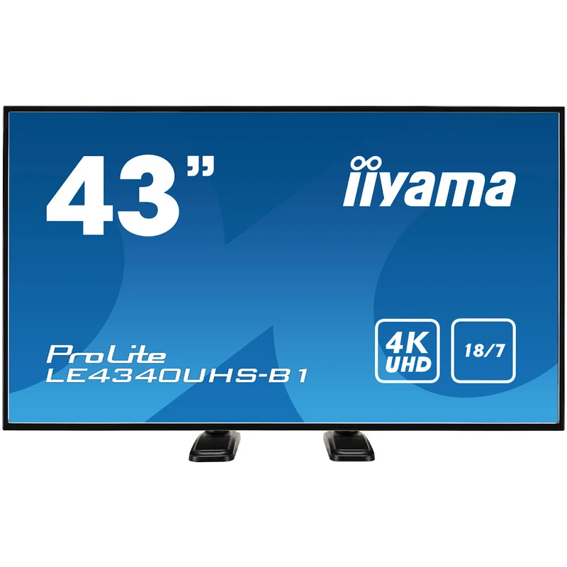 Écran dynamique (digital signage) 43 pouces iiyama Prolite - LE4340UHS-B1