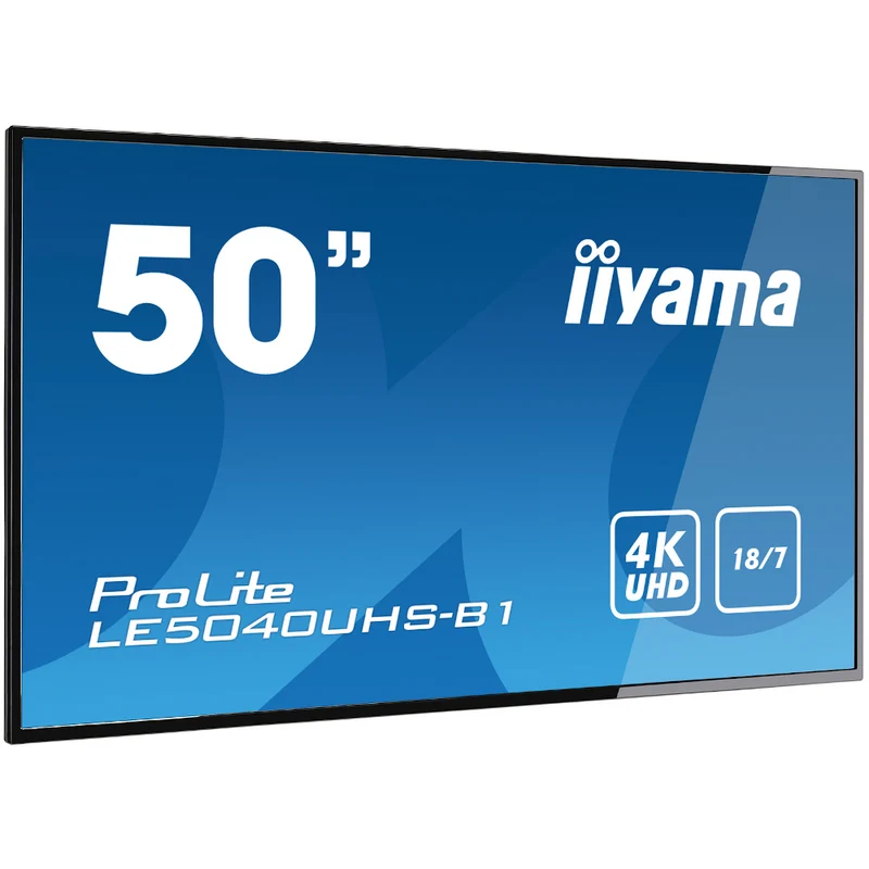 Écran dynamique (digital signage) 50 pouces iiyama Prolite - LE5040UHS-B1