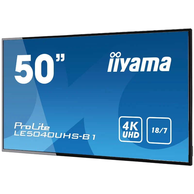 Écran dynamique (digital signage) 50 pouces iiyama Prolite - LE5040UHS-B1