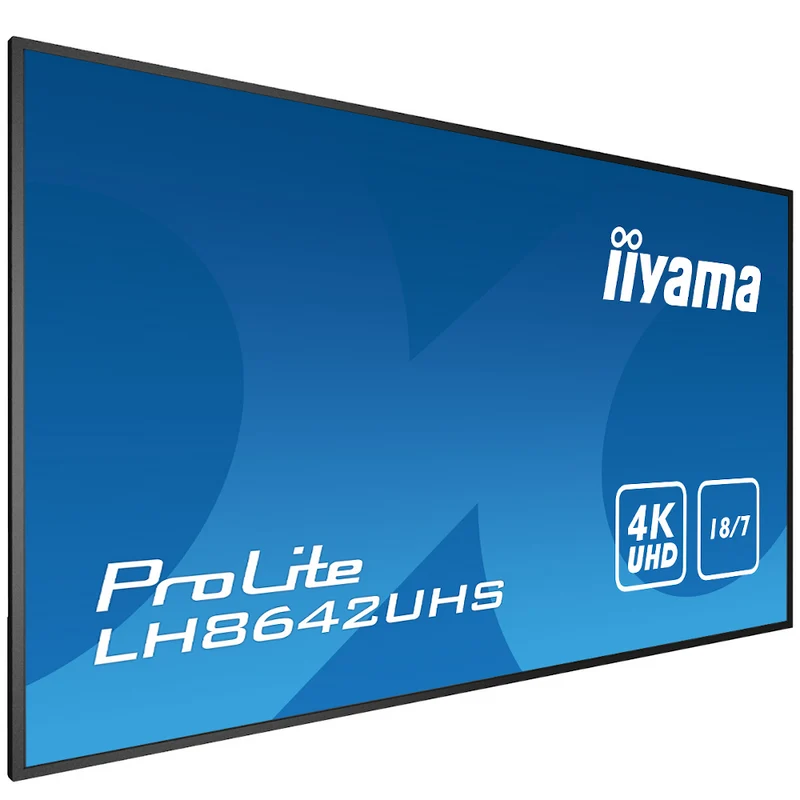 Écran dynamique (digital signage) 86 pouces iiyama Prolite - LH8642UHS-B1