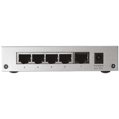 Switch 5 ports Gigabit Zyxel boitier métal - GS-105BV3-EU0101F