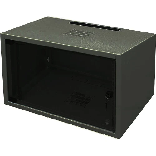 Coffret de brassage 19" 6U prof 500 porte vitrée Eonis - EO5045-6-500