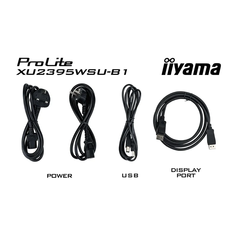Moniteur 22,5" iiyama FullHD DVI, HDMI, DP USB - XU2395WSU-B1