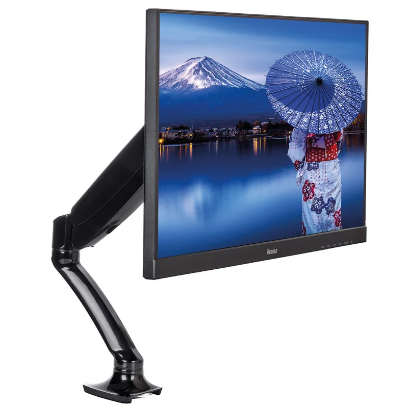 Support écran avec vérin gaz 1 moniteur - DS3001C-B1