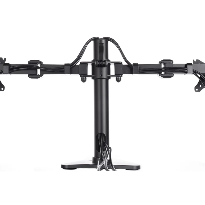Support de bureau sur pied pour 2 moniteurs - DS1002D-B1