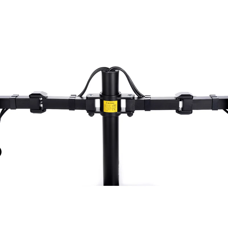 Support de bureau sur pied pour 2 moniteurs - DS1002D-B1