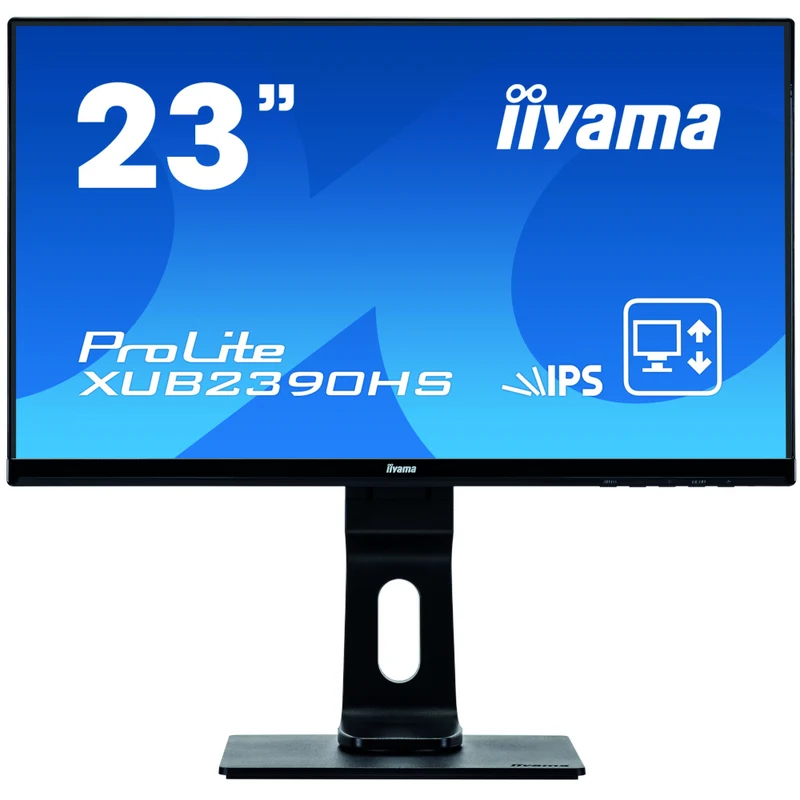 Moniteur LED IPS 23" Full HD VGA/DVI/ HDMI HP - XUB2390HS-B1