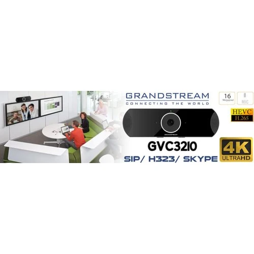 Caméra de visio conférence SIP 4K Grandstream - GVC3210
