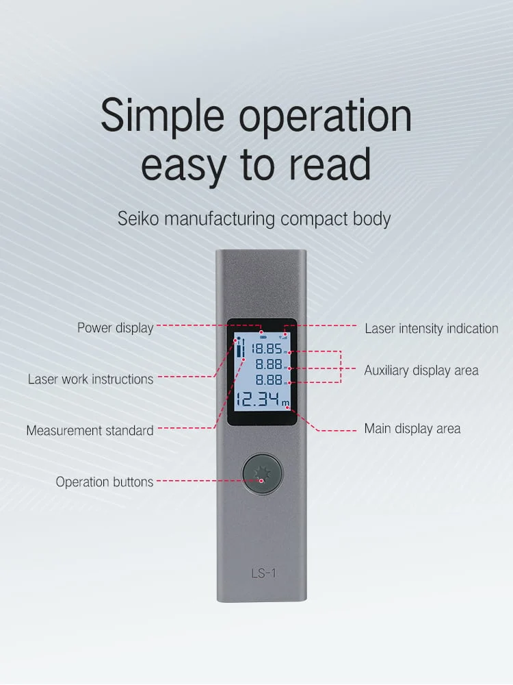 Xiaomi ATuMan DUKA LS-1S Lasermeter