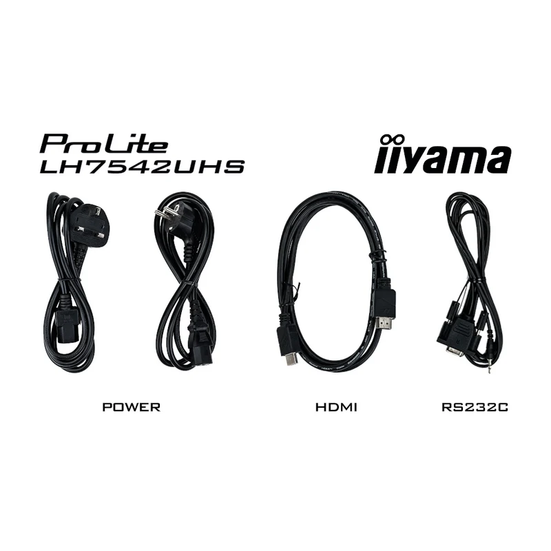 Écran dynamique (digital signage) 75 pouces iiyama Prolite - LH7542UHS-B3