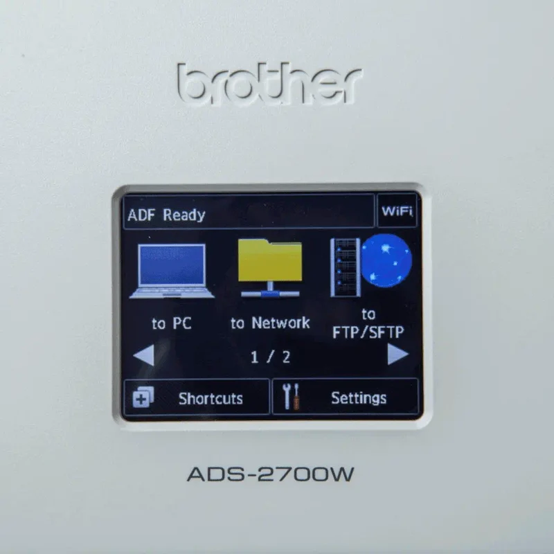 Scanner bureautique de documents recto-verso Wi-Fi Brother - ADS-2700W