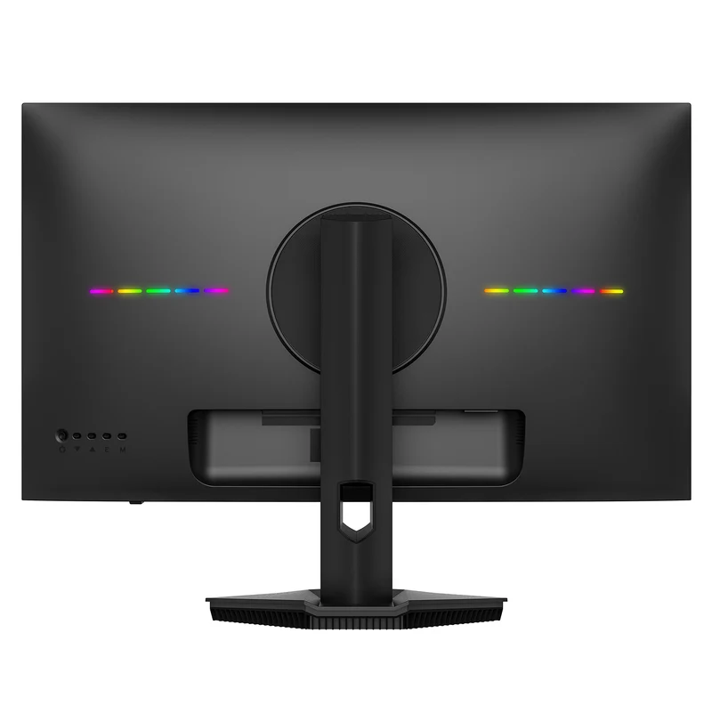 CRUA 27" 160Hz Gaming Monitor, IPS UHD(3840x2160P), 120% SRGB, Support FreeSync, Height adjustable, Lighting effects, Built-in Speakers, HDMI & DP, Black